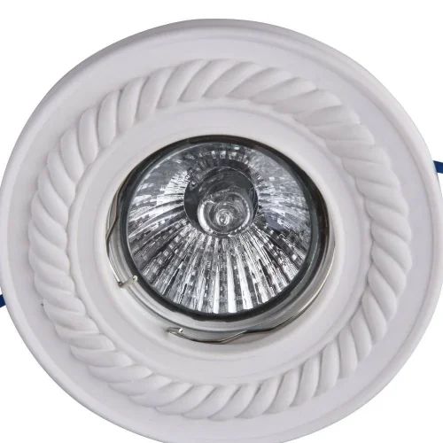 Светильник точечный Gyps DL283-1-01-W Maytoni белый 1 лампа, основание белое в стиле современный  фото 4